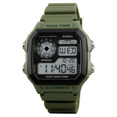 Годинник  Skmei 1299AG Army Green.