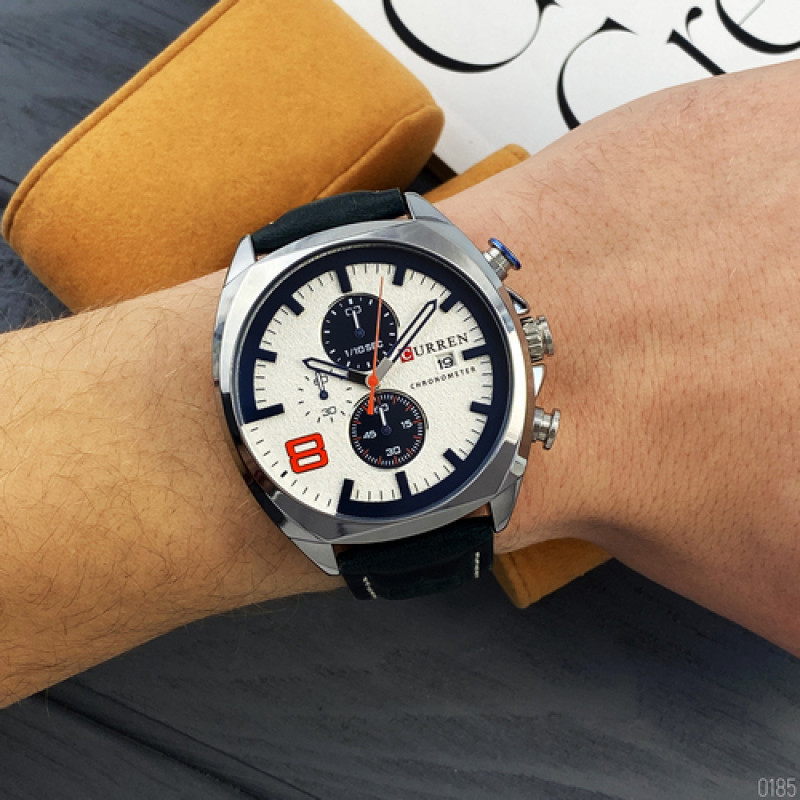 Watch Curren 8324 Silver-White