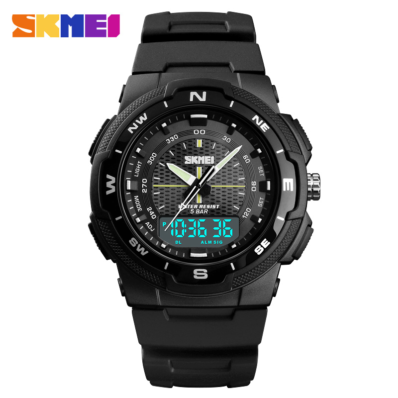 Годинник Skmei 1454BKWT Black-White