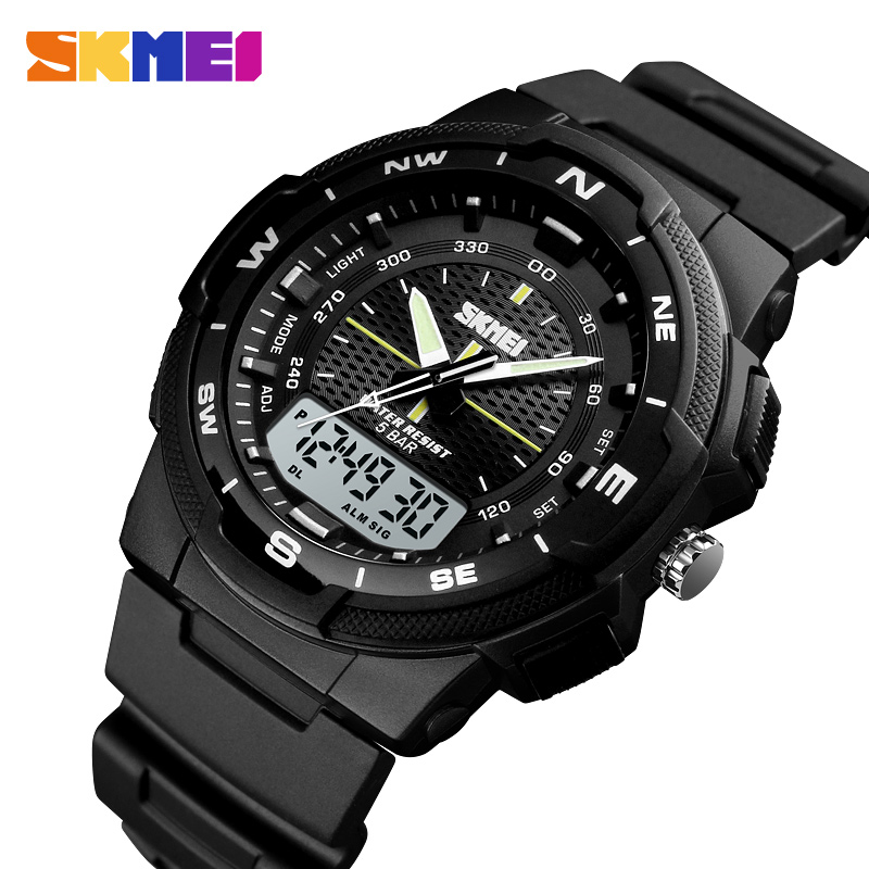 Годинник Skmei 1454BKWT Black-White