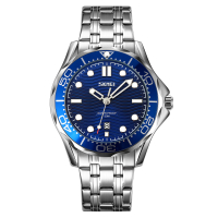 Watch Skmei 9276SSIBU Silver-Blue Steel Strap