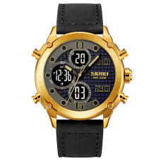 Часы  Skmei 1975LGDBK Gold-Black Leather