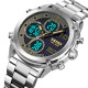 Watch Skmei 1975SSIBK Silver-Black Steel