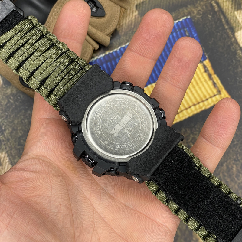 Watch Skmei 1356AGPK Army Green Tactic Compass