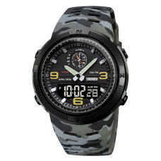 Годинник  Skmei 1655CMGYBK Camo Grey-Black