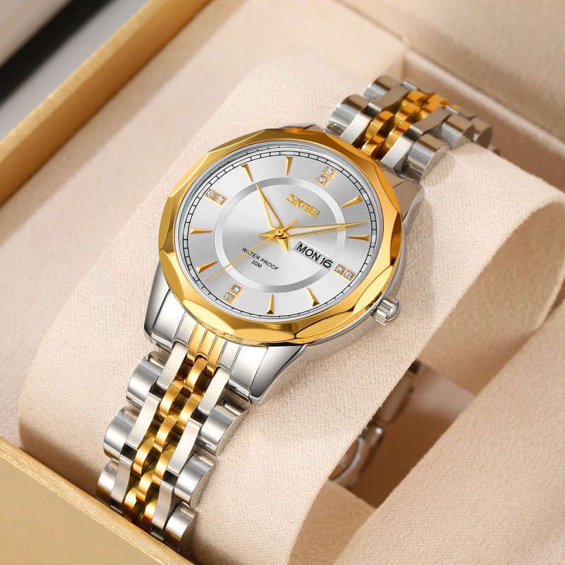 Годинник Skmei 9264TGDSI Silver/Gold-Silver