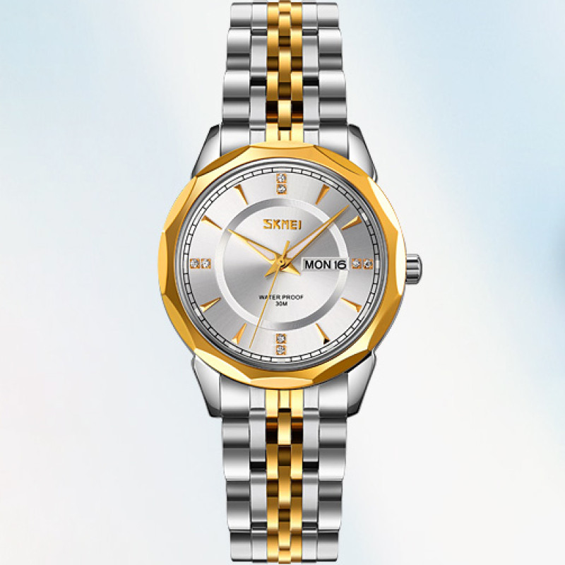Годинник Skmei 9264TGDSI Silver/Gold-Silver
