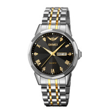 Часы  Skmei 2291TGDBK Silver-Gold-Black