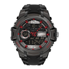 Часы  Sanda 6015 Black-Red