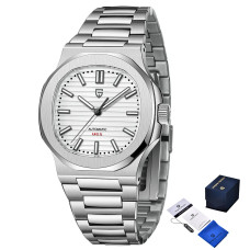 Годинник  Pagani Design PD-1728 Silver-White