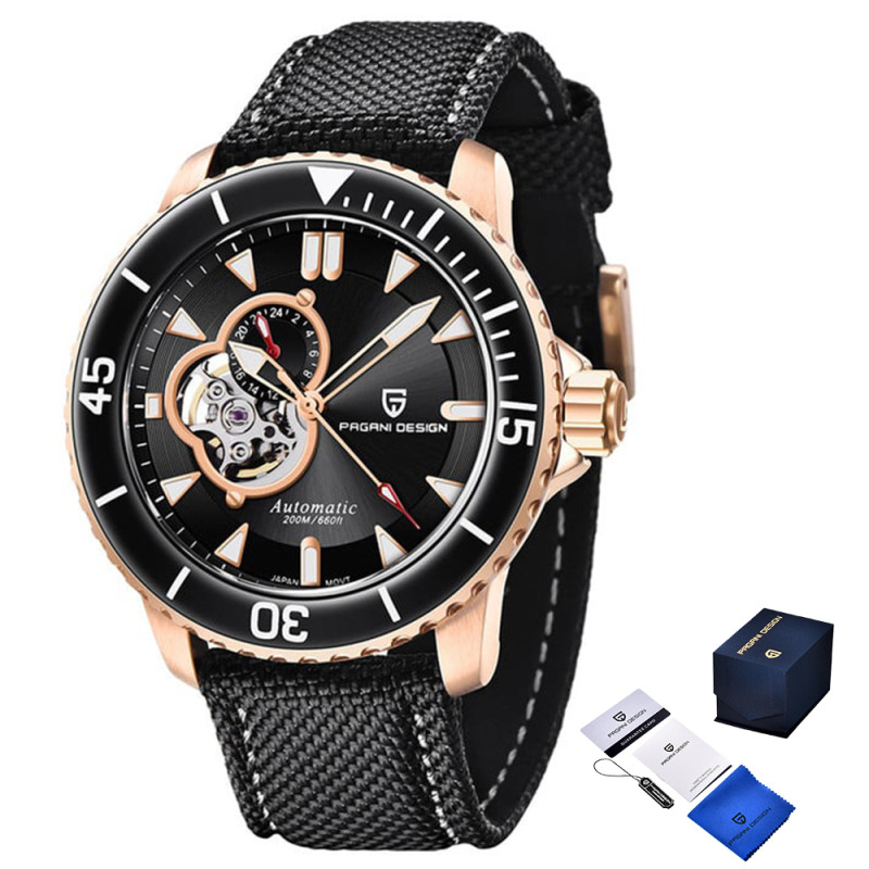Watch Pagani Design PD-1674 Gold-Black