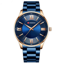 Часы  Curren 8383 Blue-Gold