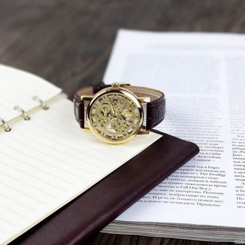 Watch Winner 8005 Brown-Gold