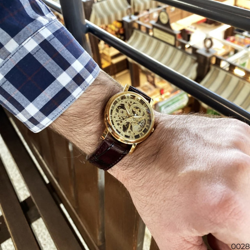 Watch Winner 8005 Brown-Gold