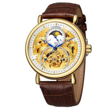 Часы  Forsining 8177 Gold-Brown