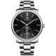 Watch Forsining 8214 Silver-Black