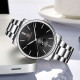 Watch Forsining 8214 Silver-Black