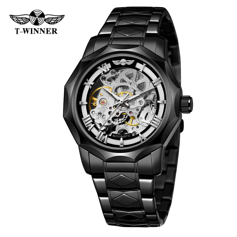 Watch Forsining 8249 All Black