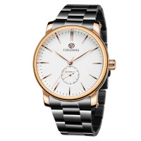 Watch Forsining 8214 Rose Gold-White
