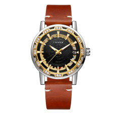 Часы  Winner 8278 Silver-Gold-Black