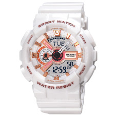 Годинник  Skmei 1834WT White-Gold