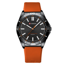 Часы  Curren 8449 Black-Orange