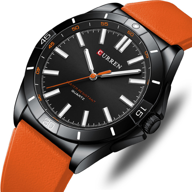 Watch Curren 8449 Black-Orange