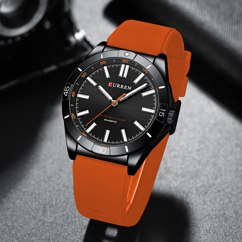 Watch Curren 8449 Black-Orange
