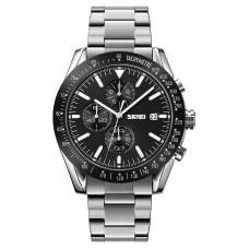 Часы  Skmei 9253SIBK Silver-Black