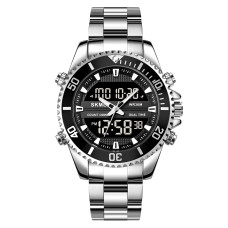 Часы  Skmei 1850SIBK Silver-Black