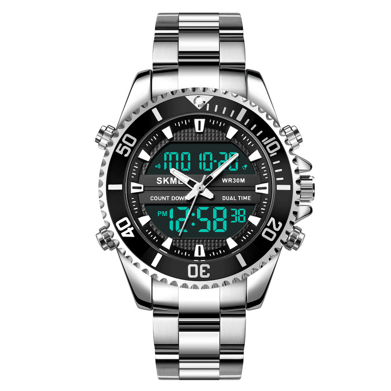 Watch Skmei 1850SIBK Silver-Black