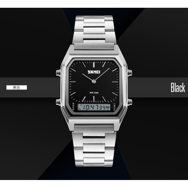 Watch Skmei 1220SIBK Silver-Black