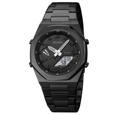 Часы  Skmei 1816BKBKWT Black-Black-White