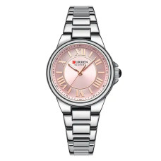 Часы  Curren 9091 Silver-Pink