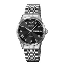 Часы  Skmei 2291SIBK Silver-Black