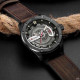 Watch Curren 8301 Black-Dark Brown