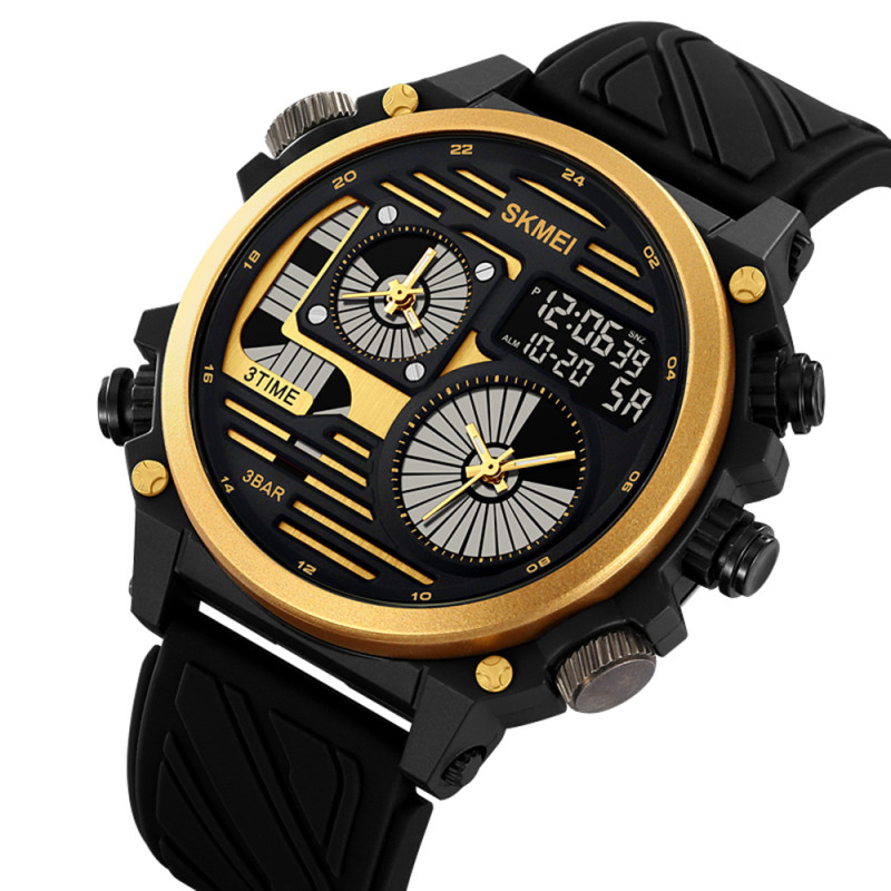 Часы Skmei 2202PBKGD Black-Gold