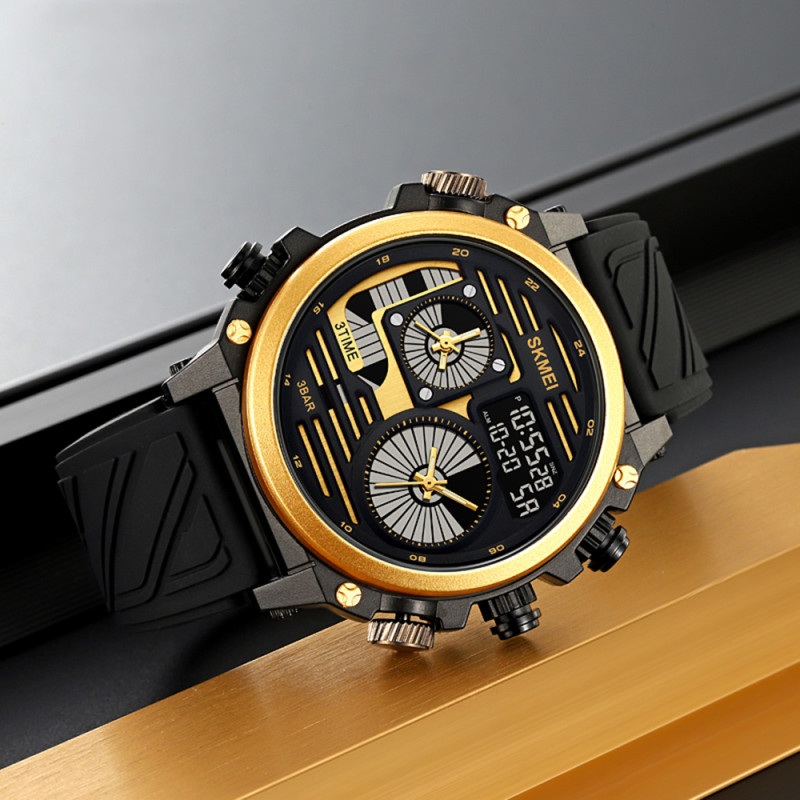 Часы Skmei 2202PBKGD Black-Gold