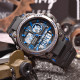 Watch Sanda 6024 Black-Blue