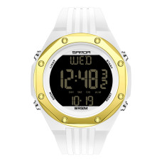 Часы  Sanda 6093 White-Gold