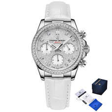 Часы  Pagani Design PD-1730 Silver-White
