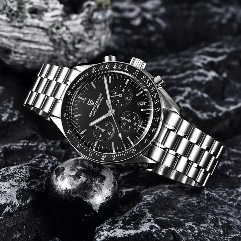 Watch Pagani Design PD-1701 Silver-Black