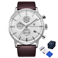 Watch Pagani Design PD-2720 Silver-White-Brown