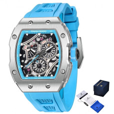 Годинник  Pagani Design PD-YS012 Silver-Blue
