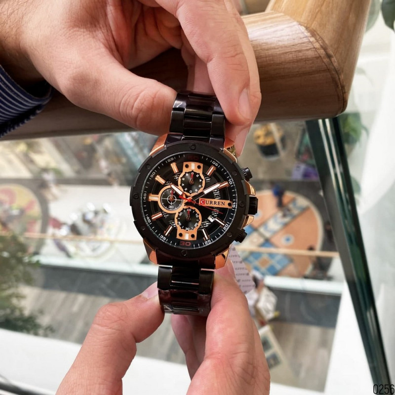 Watch Curren 8336 Black-Cuprum