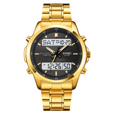 Годинник  Skmei 2049GDWT Gold-White SALE