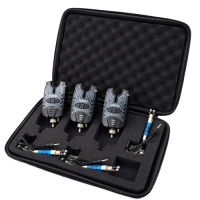 Hirisi Electronic Bite Alarm Set, 3 pcs, with Swingers in Case