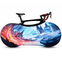 West Biking 0719219 Ice and Fire M Bicycle Cover
