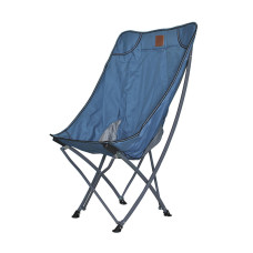 Раскладной стул Lesko S4576 Blue туристический походный для дачи пикника 60*95*38 см