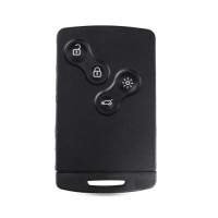 Ignition Key, PCF7952 Chip, 4 Buttons, for Renault Clio Megane Scenic 3